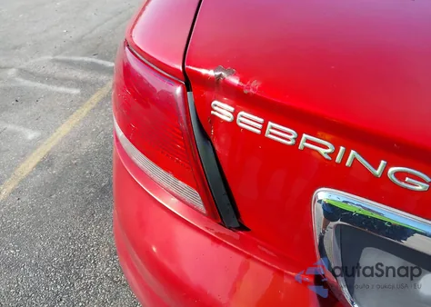 2002 Chrysler Sebring Lxi from USA, damaged, VIN 1C3EL55RX2N209192